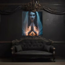 Mulher Gótica com Crucifix