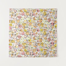 mulher pastel amarela