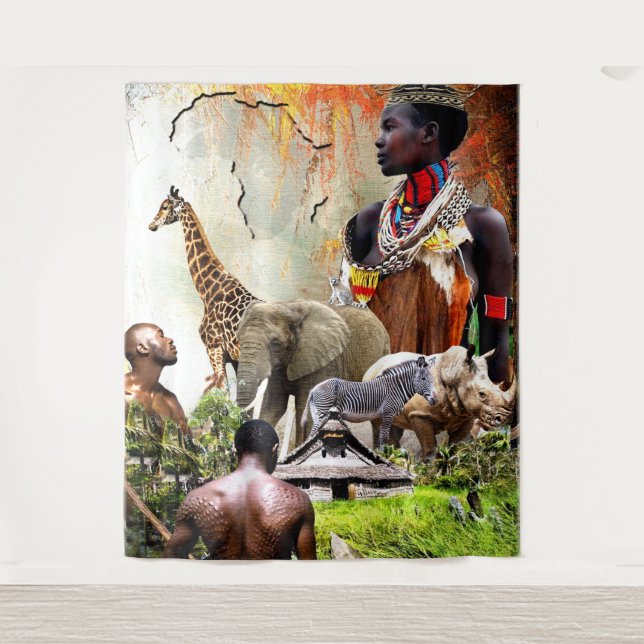 Tapete De Parede Mulher Rei (Frente)