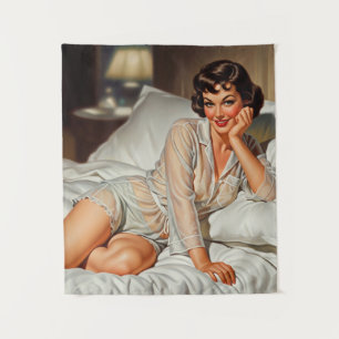 Tapete De Parede Mulher Trazida '50 Pin-up