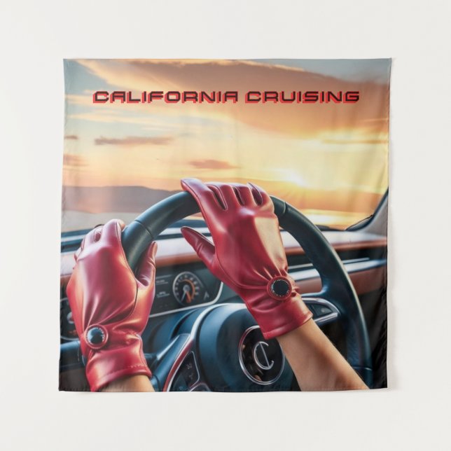 Tapete De Parede Mulheres Elegantes em carros clássicos (Frente)