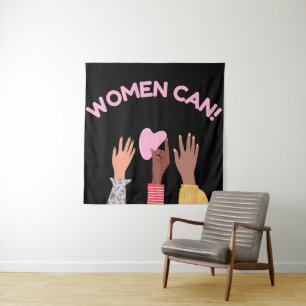 Tapete De Parede Mulheres Podem Feminista