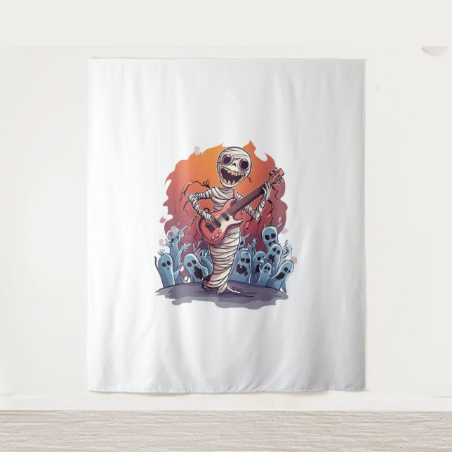 Tapete De Parede Mummy Rock Star (Frente)