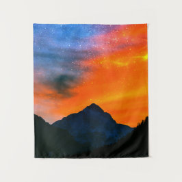 Tapete De Parede Mundo fantasista nas montanhas