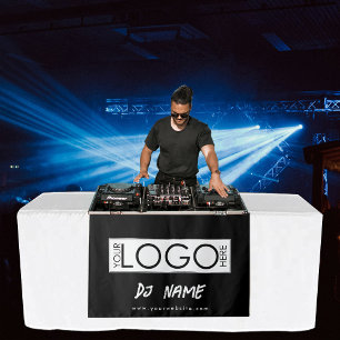 Tapete De Parede Música DJ Logotipo comercial Moderno Mesa Runner B