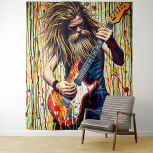 Tapete De Parede Músico de rock