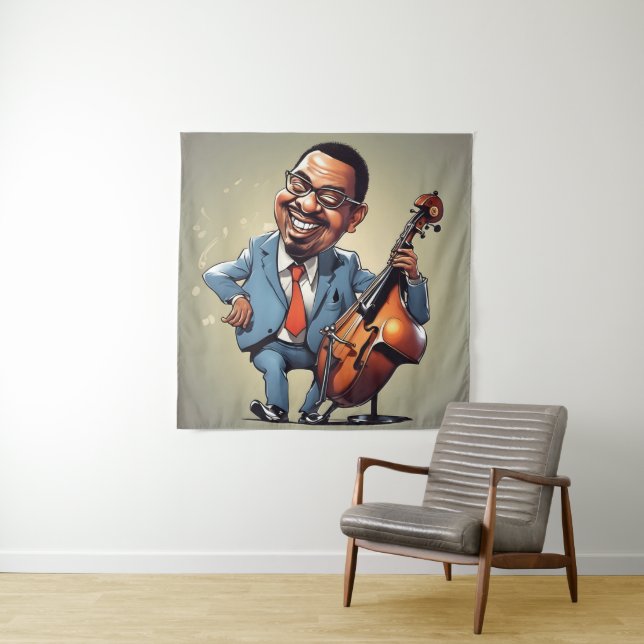 Tapete De Parede músicos do jazz (In Situ)