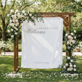 Tapete De Parede Na moda elegante pano de fundo de casamento de lux