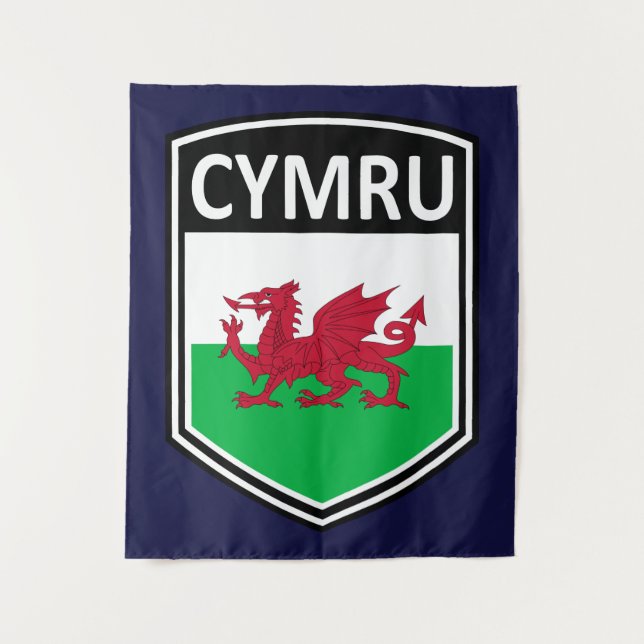 Tapete De Parede Nacional - Cymru (Frente)