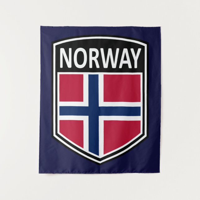 Tapete De Parede Nacional - Noruega (Frente)