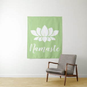 Tapete De Parede Namaste White Lotus Yoga