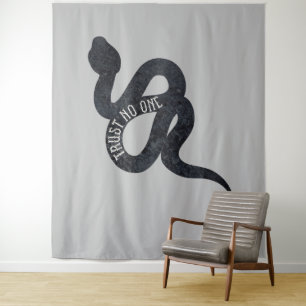 Tapete De Parede Não Confie em Ninguém Serpente Cobra