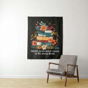 Tapete De Parede Não Existe Coisa Tal Como Muitos Livros
