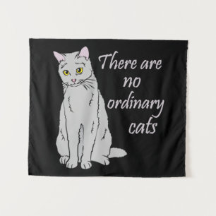 Tapete De Parede Não Há Gatos Comuns - Gato De Cinza