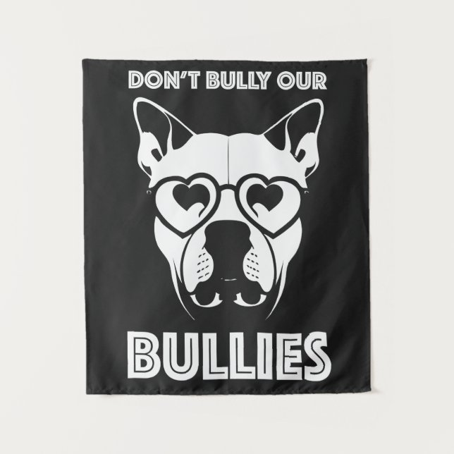 Tapete De Parede não intimidem nossos valentões (Frente)