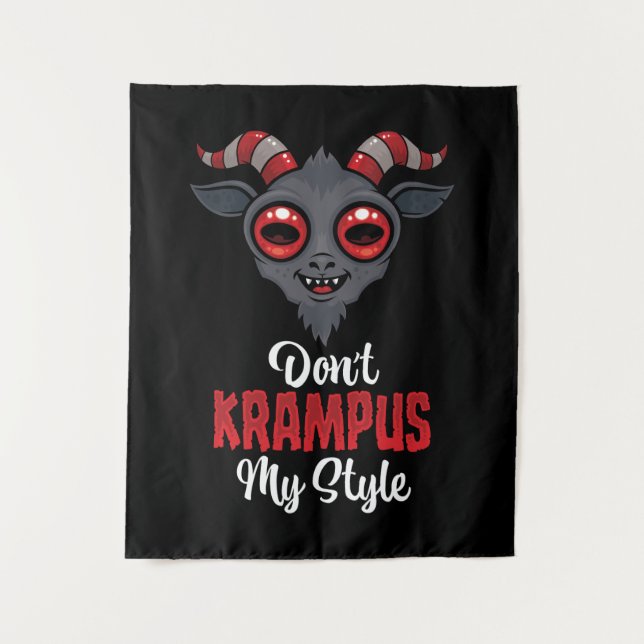 Tapete De Parede Não Krampus Meu Estilo (Frente)