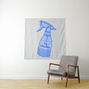 Tapete De Parede Não, Obrigado. Humor Sassy de Garrafa de Spray