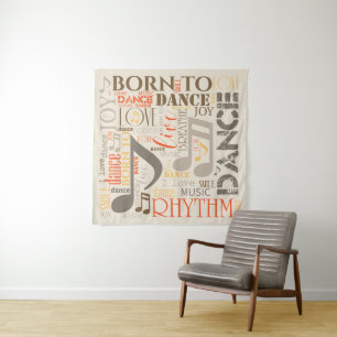 Tapete De Parede Nascer para Dance Brown ID277