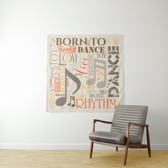 Tapete De Parede Nascer para Dance Brown ID277 (In Situ)