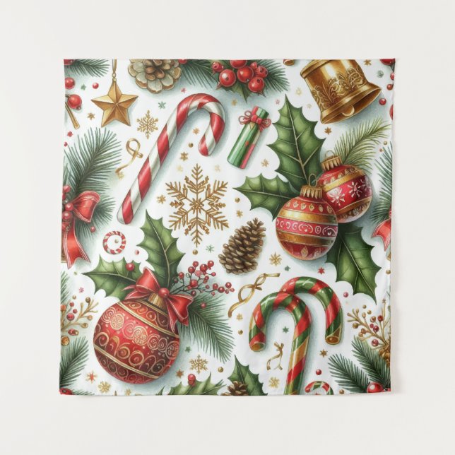 Tapete De Parede Natal (Frente)