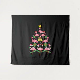 Tapete De Parede Natal - Árvore de Natal Bonita Flamingo