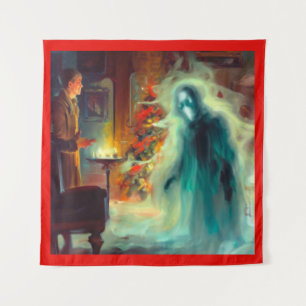 Tapete De Parede Natal Carol Fantasma do Futuro de Natal