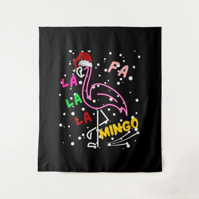Tapete De Parede Natal Fa la la mingo Essential (Frente)