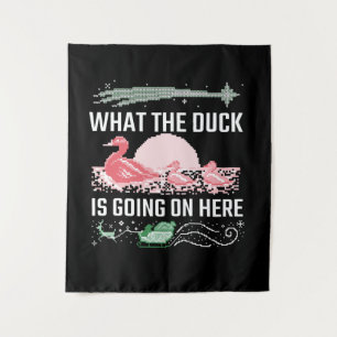 Tapete De Parede Natal Feio - O que o pato está fazendo aqui