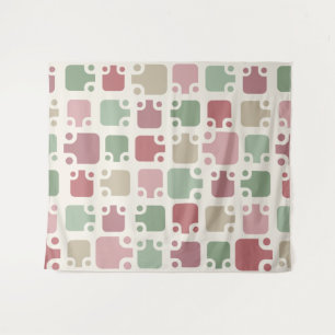 Tapete De Parede Natal moderno do meio século