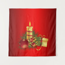 Tapete De Parede Natal Vermelho