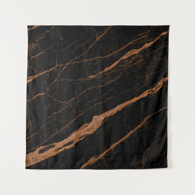 Tapete De Parede natural black emperador marble texture background  (Frente)