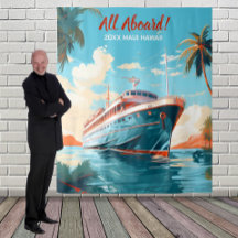 Navio de Cruzeiro para Fundo de Destino Tropical