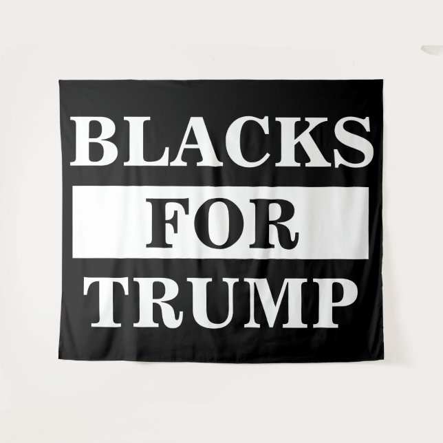 Tapete De Parede Negros Para Trump (Frente (Horizontal))