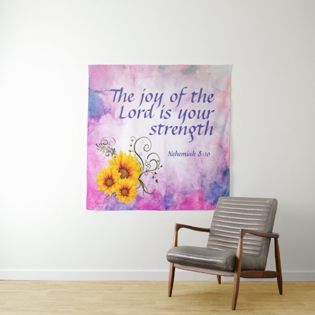 Tapete De Parede Nehemiah 8:10   (In Situ)