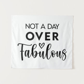 Tapete De Parede Nenhum Dia Mais que Fabouloso – Citação Divertida 