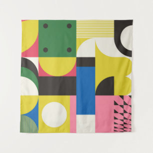 Tapete De Parede Neo Modernismo - padrão trabalho de arte feito com