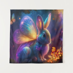 Tapete De Parede Neon Bunny