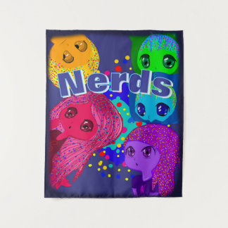 Tapete De Parede Nerds Tapestry