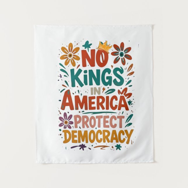 Tapete De Parede No King In America American Democracy  (Frente)