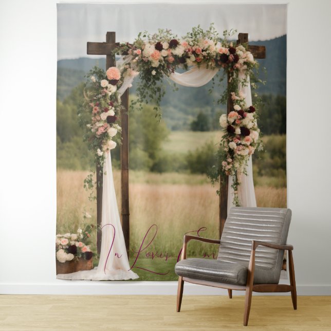 Tapete De Parede #NoAbraçoDoAmorTapeçaria (In Situ)