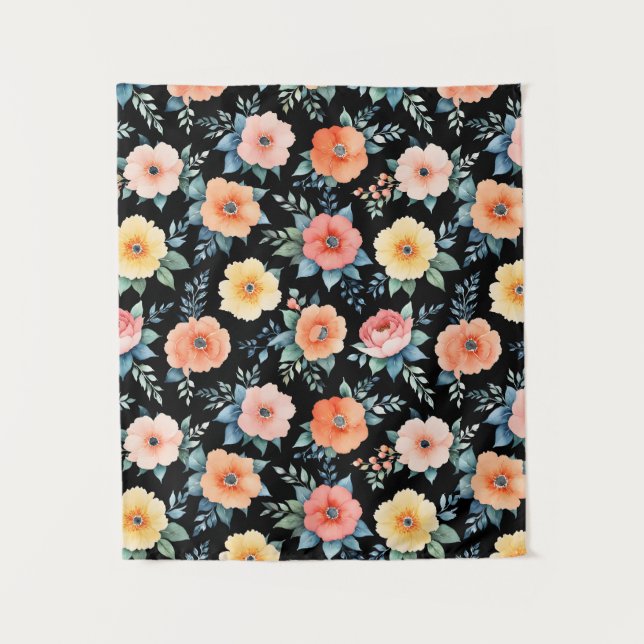 Tapete De Parede Nocturnal Bloomscape (Frente)