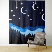 Noite com o retrato da lua