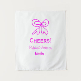 Tapete De Parede Nome de adição do chá de panela cor-de-rosa púrpur