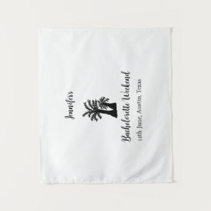 Tapete De Parede Nome do clube de coqueiros de fim de semana Bachel