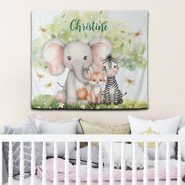 Tapete De Parede Nome Personalizado Dragonfly Animal (Criador carregado)