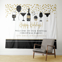 Tapete De Parede Nomes de Fundos de Festas Virtuais de Férias Feliz