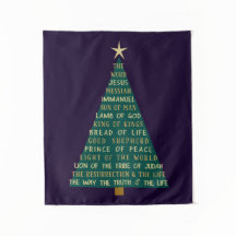 Nomes de Jesus Árvore de Natal