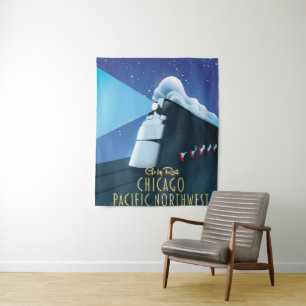 Tapete De Parede Noroeste do Pacífico de Chicago
