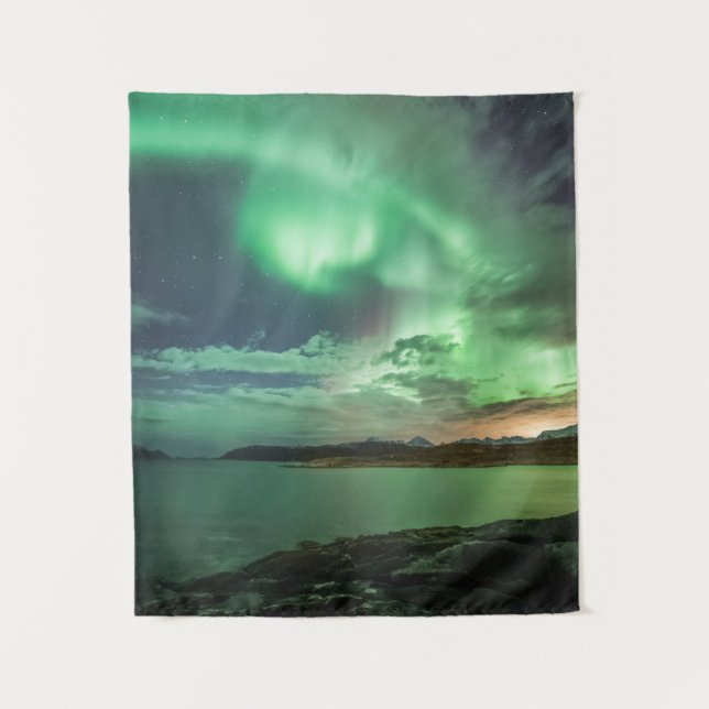 Tapete De Parede Norte Lights Noruega (Frente)