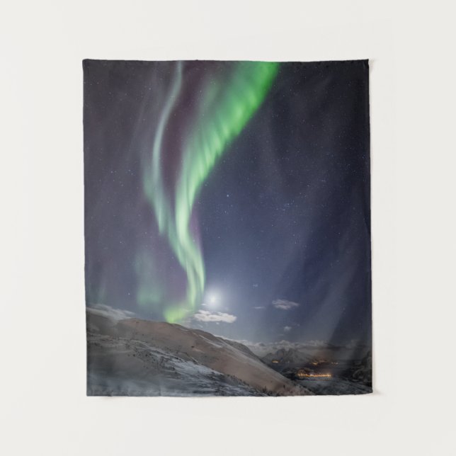 Tapete De Parede Norte Lights Noruega (Frente)